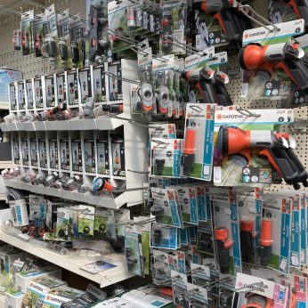 Große Auswahl an Gartenwerkzeugen